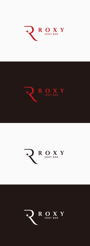 chpt.z (chapterzen)さんのショットバー「Roxy」のロゴへの提案