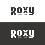 yusa_projectさんのショットバー「Roxy」のロゴへの提案