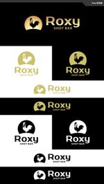 take5-design (take5-design)さんのショットバー「Roxy」のロゴへの提案