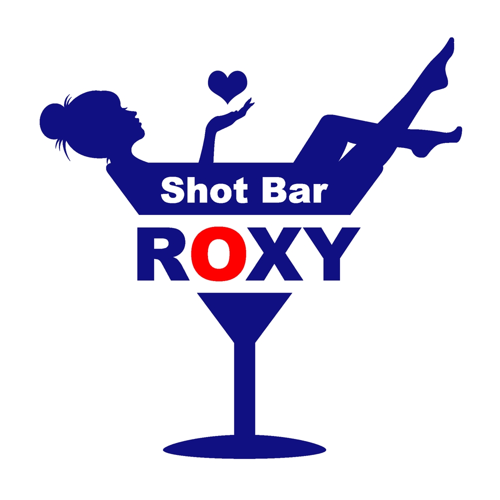 ショットバー「Roxy」のロゴ