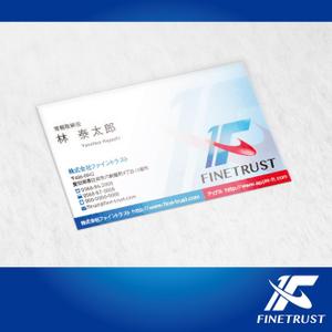 k_31 (katsu31)さんの車買取販売のファイントラストの名刺デザインへの提案