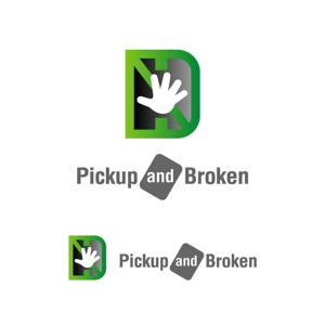 ＊ sa_akutsu ＊ (sa_akutsu)さんの「Pickup and Broken」のロゴ作成への提案