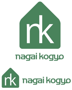 CF-Design (kuma-boo)さんの「nagai kogyo」のロゴ作成への提案