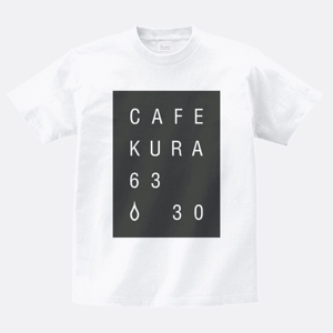 砂糖デザイン (satodesign)さんのCaféスタッフのユニフォーム　Tシャツデザインへの提案