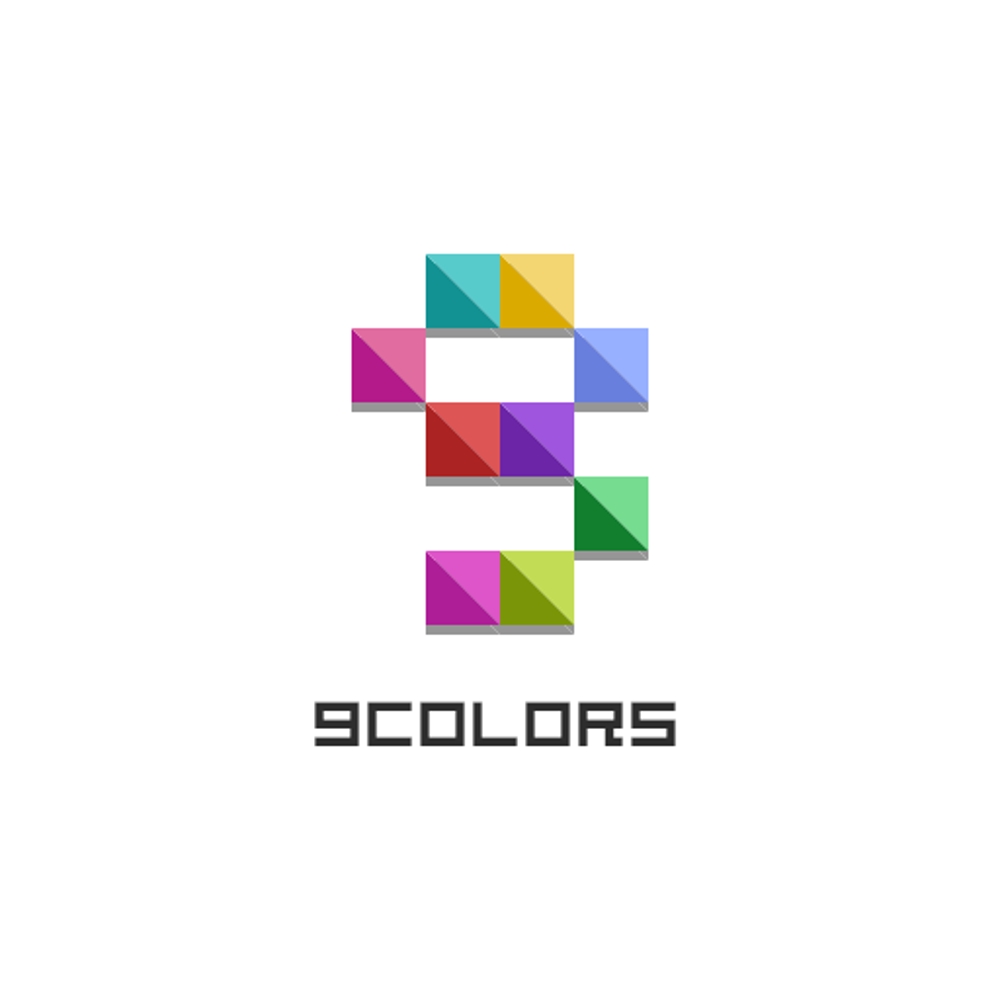 新規会社「9 Colors 合同会社」のロゴ制作