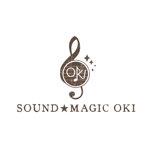 saitti (saitti)さんの音楽教室のロゴ　会社名：SOUND★MAGIC OKIへの提案