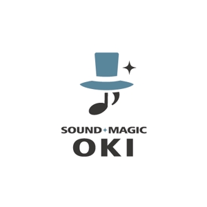 ponchukeさんの音楽教室のロゴ　会社名：SOUND★MAGIC OKIへの提案