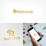 solo (solographics)さんの仲間の紹介で新しい仲間がやって来るウェブサービス「Refcome(レフコム)」のロゴへの提案