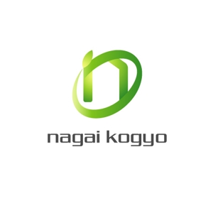 gchouさんの「nagai kogyo」のロゴ作成への提案