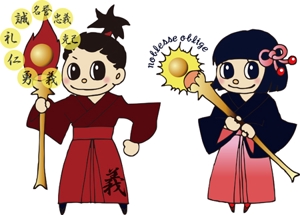 waikeikoさんの幼児教室のキャラクター制作　男の子と女の子一対。への提案
