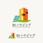 ayo (cxd01263)さんの㈱ＢＳハウジング　　　　Best to support the housing environment」のロゴ作成への提案