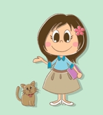 uemiさんの企業の広報担当（女性）のキャラクター制作！　※ネコ付きへの提案