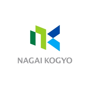 number6さんの「nagai kogyo」のロゴ作成への提案