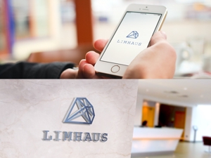 kid2014 (kid2014)さんのグロースハックおよびWebサイト制作事業「LIMHAUS」のロゴへの提案