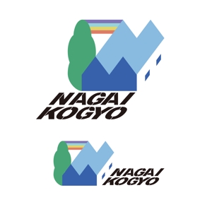 HIZUMI (taga)さんの「nagai kogyo」のロゴ作成への提案