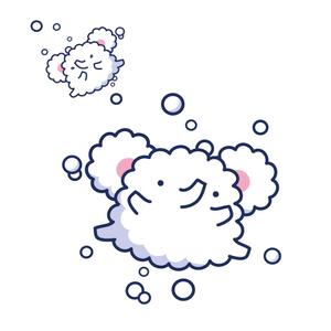 rararaLABO (rararaLABO)さんのクリーニング会社のイメージキャラクターデザインへの提案