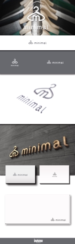 iwwDESIGN (iwwDESIGN)さんのレディースアパレルショップサイト「minimal」のロゴへの提案
