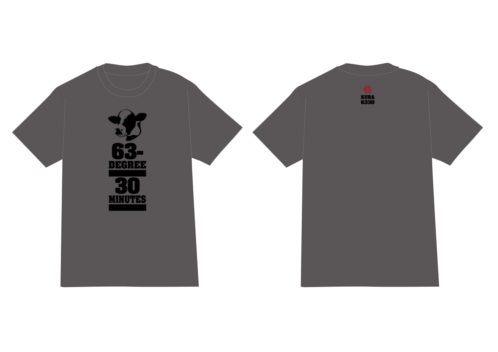Caféスタッフのユニフォーム　Tシャツデザイン