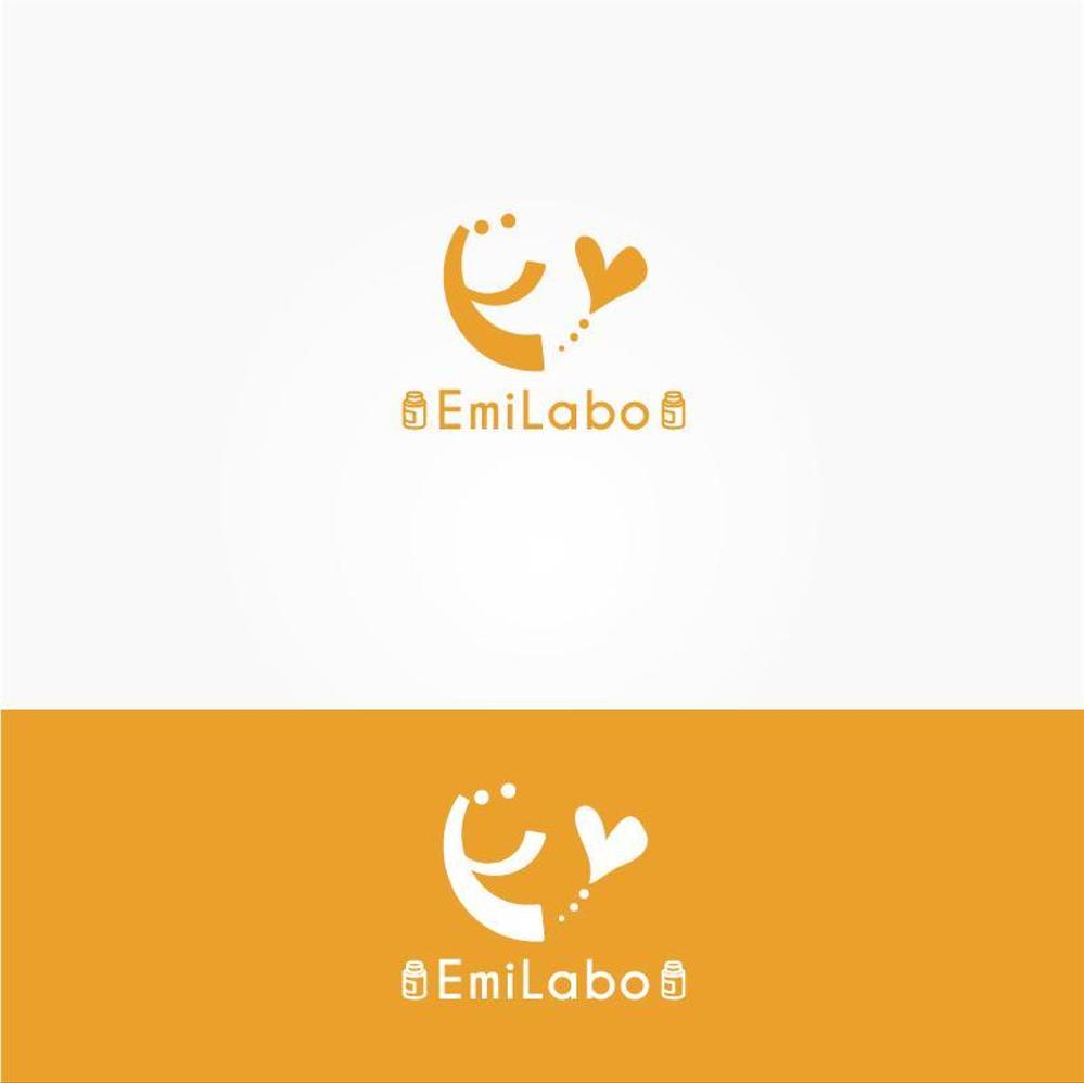 健康食品販売サイト「ＥｍｉＬａｂｏ（エミラボ）」のロゴデザイン