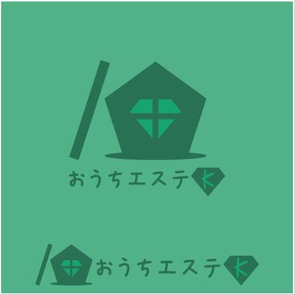 エステテックサロン「おうちエステ　Ｋ」のロゴ