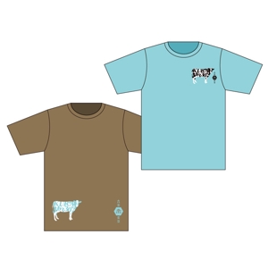 sasakid (sasakid)さんのCaféスタッフのユニフォーム　Tシャツデザインへの提案