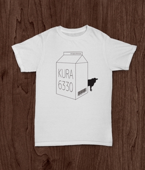 k310 (k310)さんのCaféスタッフのユニフォーム　Tシャツデザインへの提案