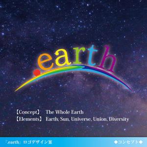 Kuromoji Lindera umbellata (kuromoji)さんの新しいドメイン「.earth」ロゴデザイン募集への提案