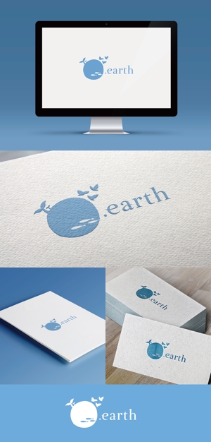 pinpondash (pinpondash)さんの新しいドメイン「.earth」ロゴデザイン募集への提案