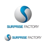 j-design (j-design)さんの映像コンテンツ企画制作会社「株式会社サプライズファクトリー（SURPRISE FACTORY）」のロゴへの提案