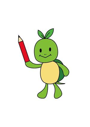 potato_83さんのカメをモチーフにしたキャラクターデザイン（学習塾のイメージキャラクター）への提案