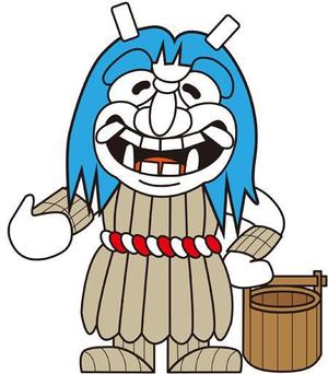 さんの秋田 なまはげのキャラクター ゆるキャラ デザインへの提案