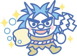 キーウィ (chara-mill)さんの秋田 なまはげのキャラクター ゆるキャラ デザインへの提案