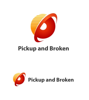 gchouさんの「Pickup and Broken」のロゴ作成への提案