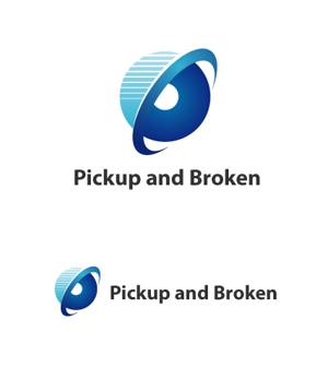 gchouさんの「Pickup and Broken」のロゴ作成への提案