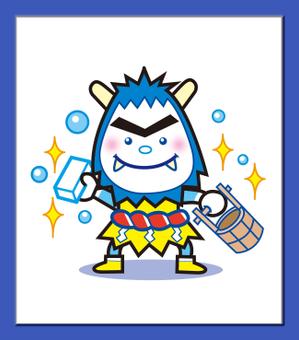 曲山賢治 (magamaga1948)さんの秋田 なまはげのキャラクター ゆるキャラ デザインへの提案
