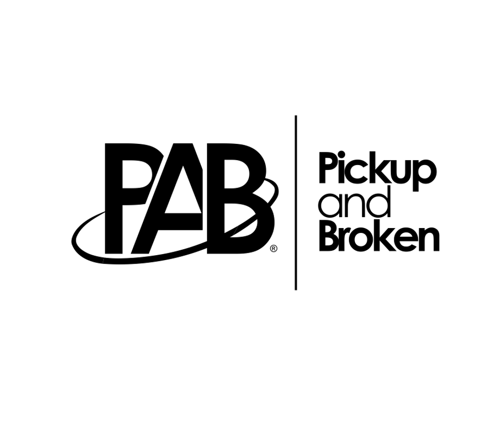「Pickup and Broken」のロゴ作成