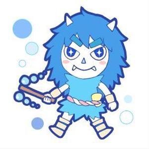 青猫 (yamaneko_blue)さんの秋田 なまはげのキャラクター ゆるキャラ デザインへの提案
