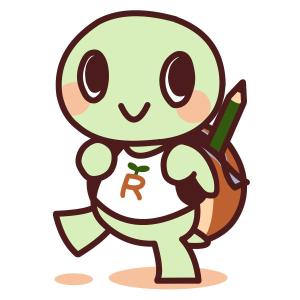 かる (karumera)さんのカメをモチーフにしたキャラクターデザイン（学習塾のイメージキャラクター）への提案