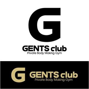 j-design (j-design)さんの男性専用プライベートジム「GENTS CLUB」のロゴへの提案