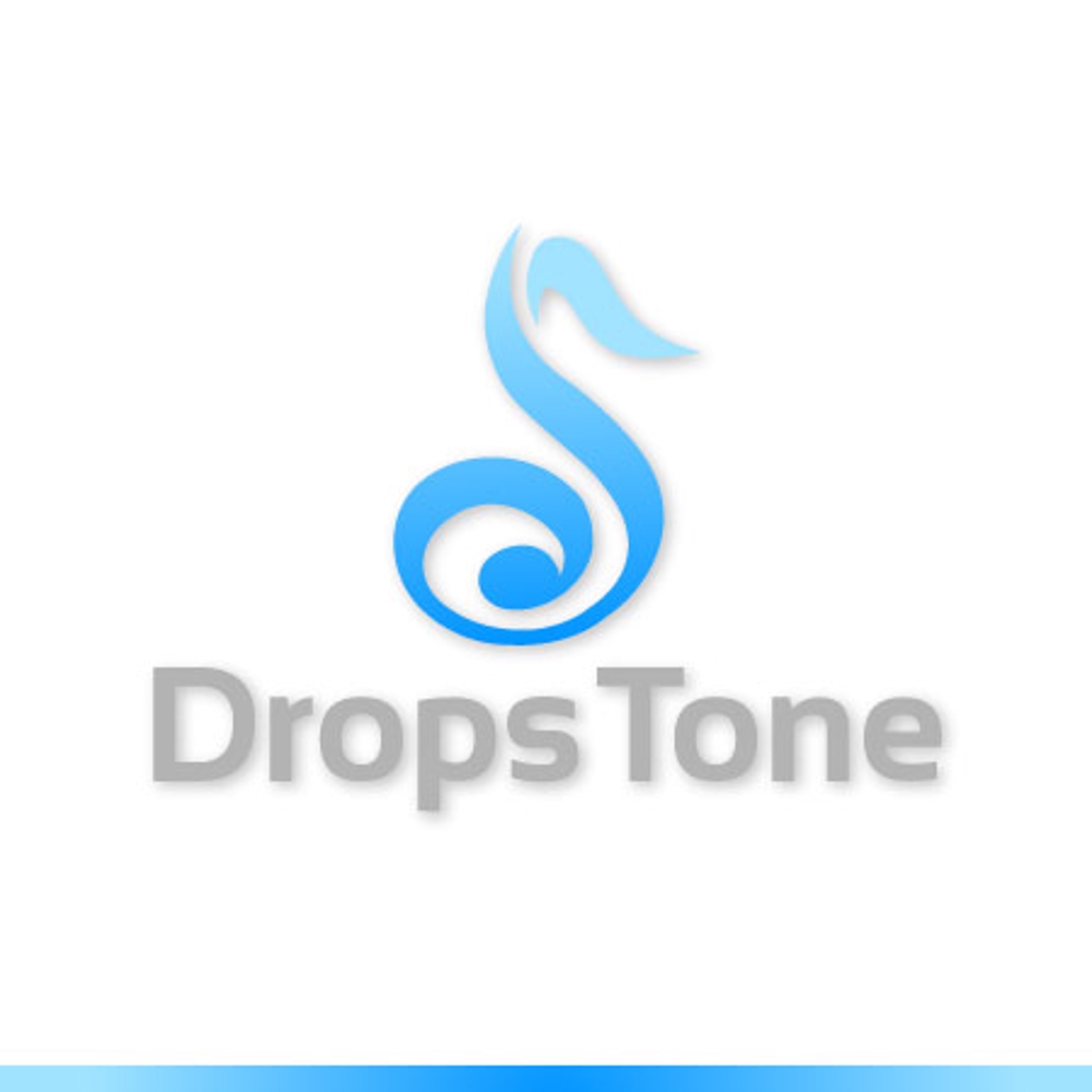 音楽レーベル「DropsTone」のロゴ