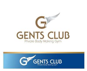 IandO (zen634)さんの男性専用プライベートジム「GENTS CLUB」のロゴへの提案