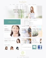hirorin2015 (hiroshinod)さんの滋賀県大津市カラー専門の美容室　ＴＯＰデザイン募集への提案