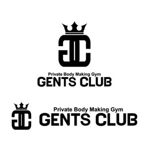 perles de verre (perles_de_verre)さんの男性専用プライベートジム「GENTS CLUB」のロゴへの提案