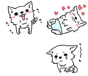 モリ　メメ (MoriMm)さんのSDチワワのLINEスタンプへの提案