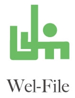 nobuo-kさんの経営・人事コンサルティング事業「Wel-File」のロゴへの提案