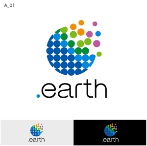 bvrf2235 ()さんの新しいドメイン「.earth」ロゴデザイン募集への提案