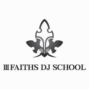 BL@CK BOX (bbox)さんの「ⅢFAITHS DJ SCHOOL」のロゴ作成への提案