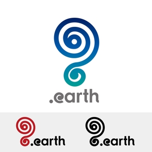 やめたい (sunpita)さんの新しいドメイン「.earth」ロゴデザイン募集への提案