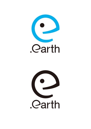 okatomoさんの新しいドメイン「.earth」ロゴデザイン募集への提案