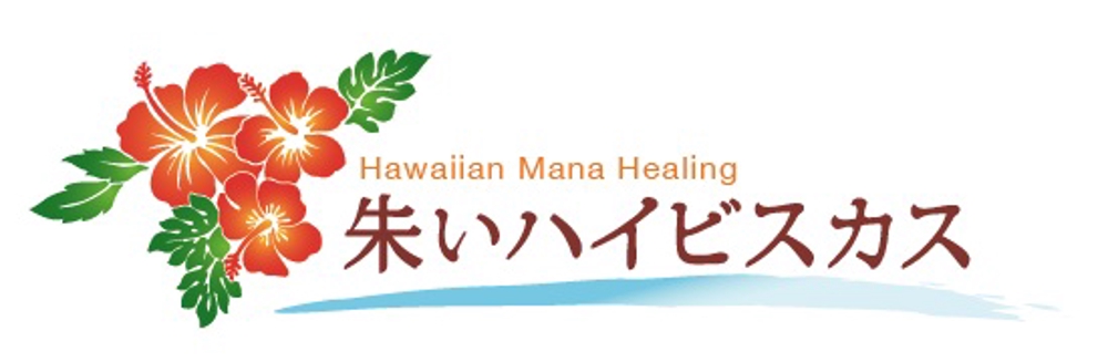 ハワイアンマナヒーリングの朱実カウラオヒのロゴ